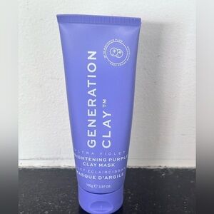 Generation Clay Brightening Purple Clay Mask. Brand New.